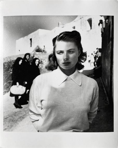 Gordon Parks | Ingrid Bergman on the set of Roberto Rossellini's film