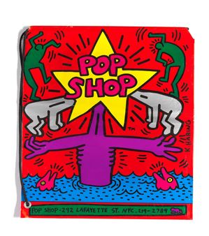 Keith Haring | Pop Shop Bag (1986) | MutualArt