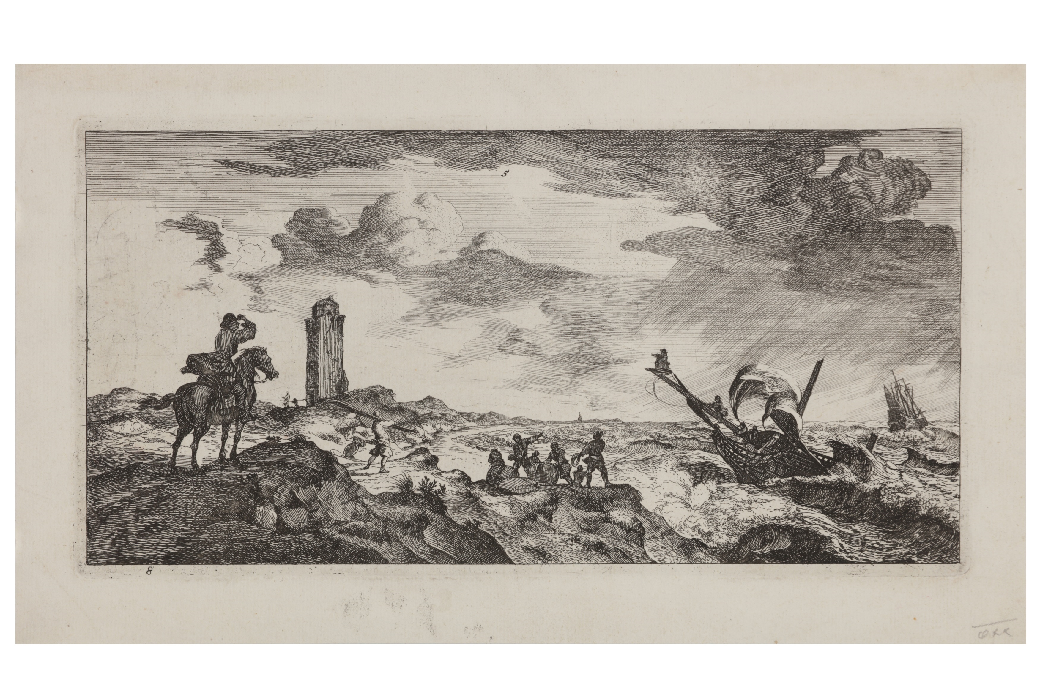 Joost Van Geel | The Postilion looks for incoming ships | MutualArt
