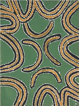 Untitled - George Tjangala Wallaby