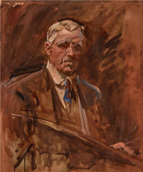 Portrait of Ernest Buckmaster by John Longstaff