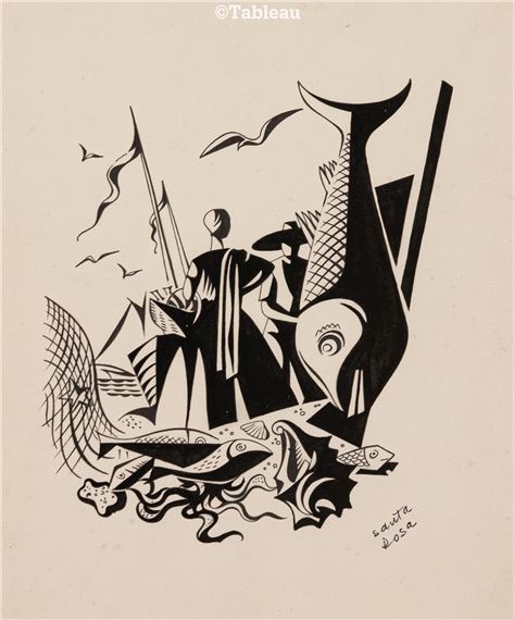 Tomás Santa Rosa | Pescadores | MutualArt