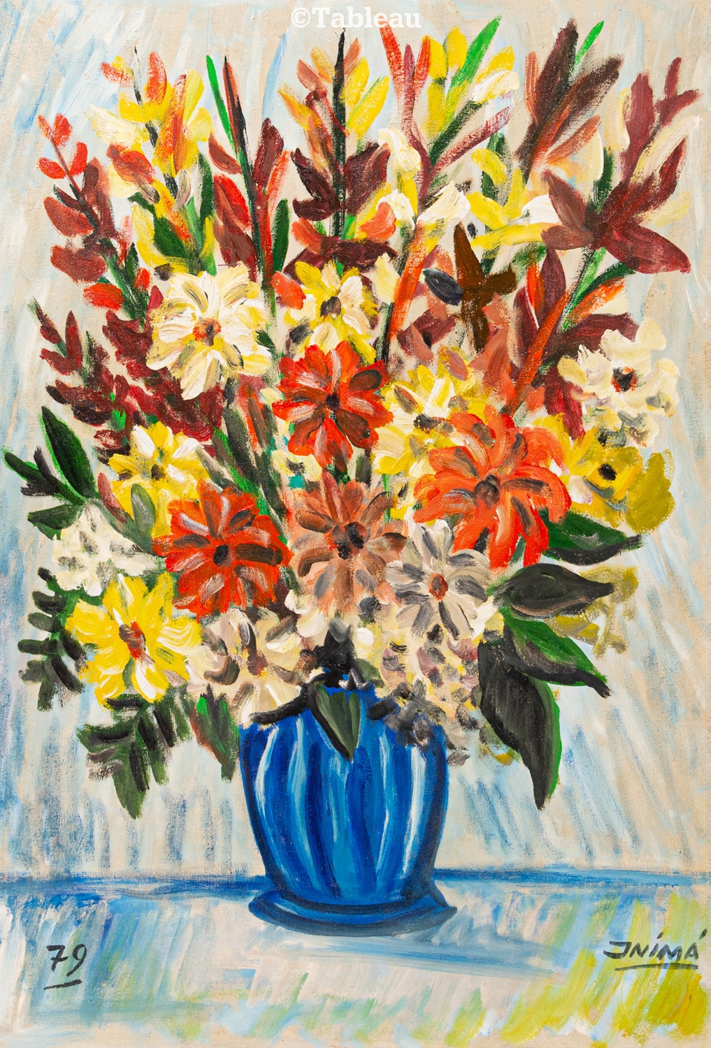 Vaso com flores by Inimá de Paula, 1979