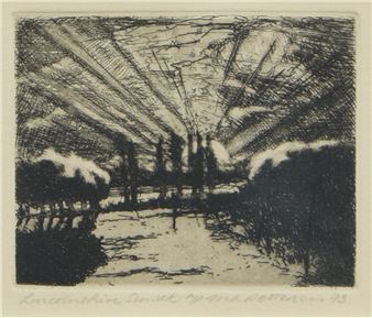 Lincolnshire Sunset - Melvyn Petterson