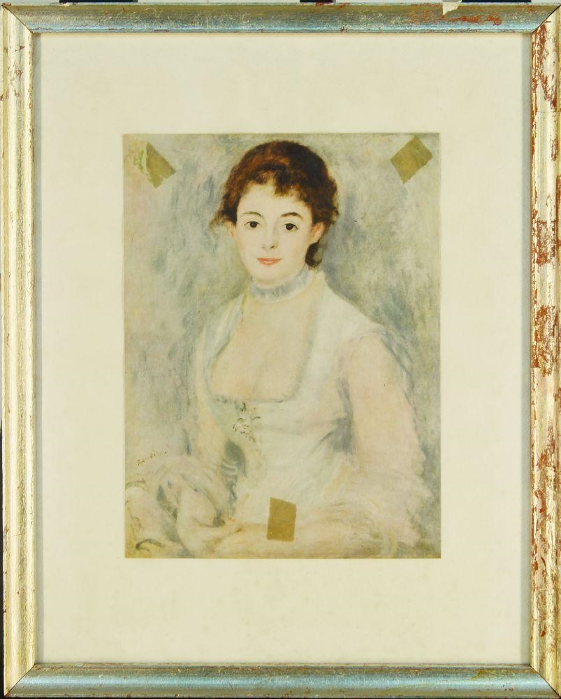 Reproduction Fine Art Sur Toile - Madame Henriot Par Renoir | Giclée Qualité Musée