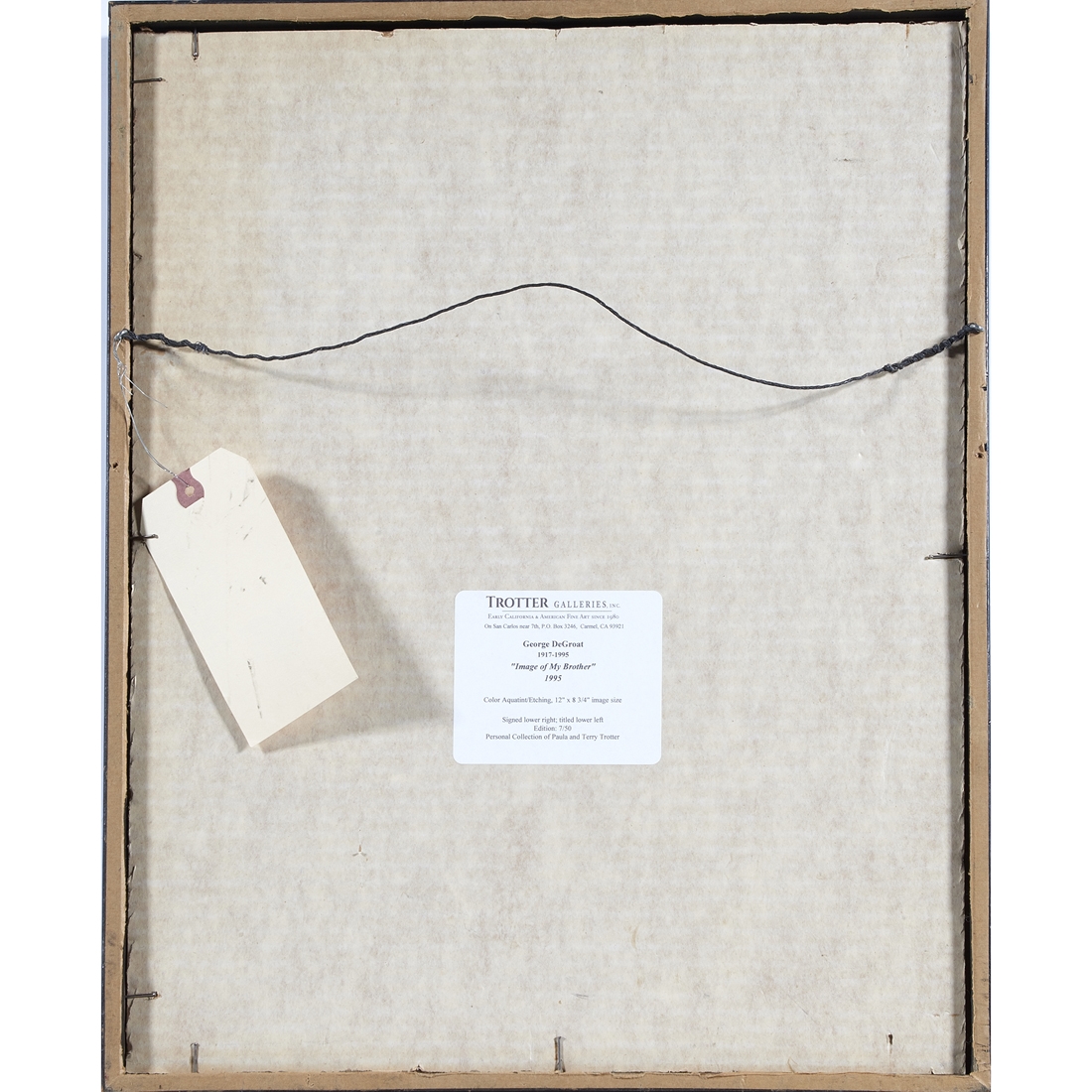 George Hugh De Groat | Image of My Brother (1995) | MutualArt