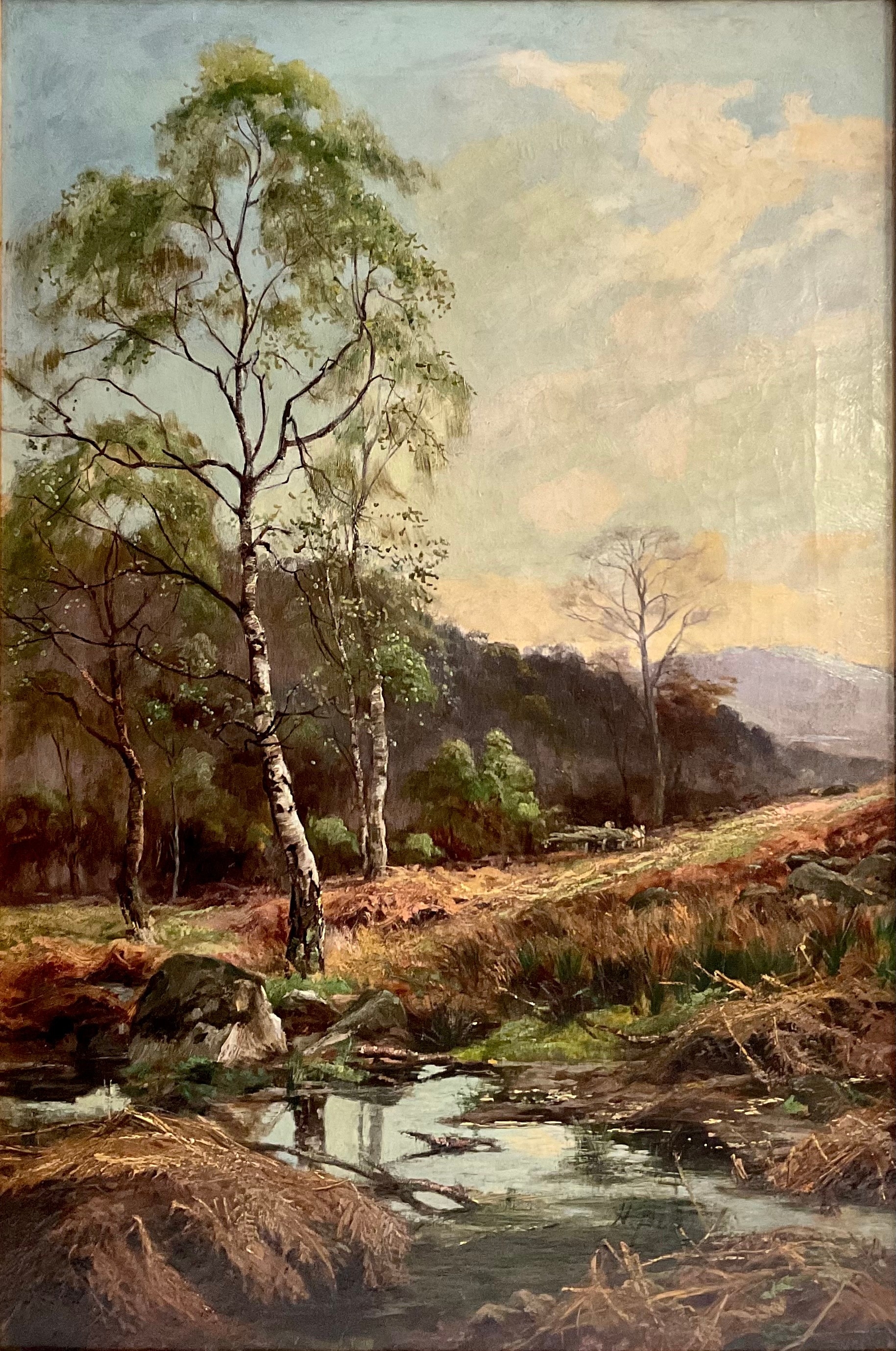 The Marshy Wood, Derbyshire - Henry Peach Robinson