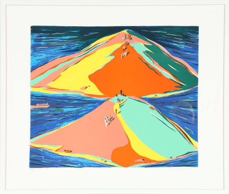 Jules de Balincourt | Merging Islands | MutualArt