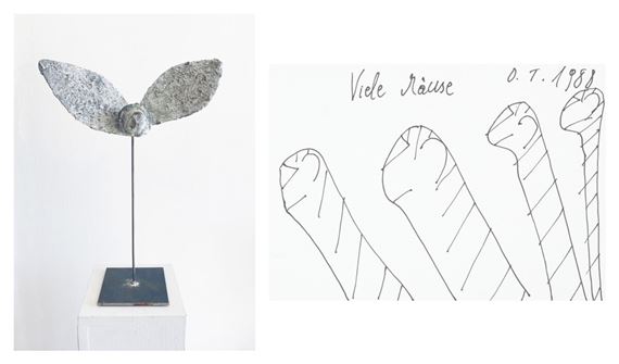 Loys Egg & Oswald Tschirtner: L.E. & O.T. at Galerie Gugging