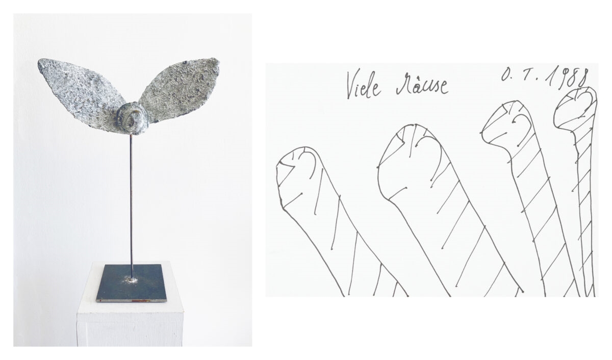 Loys Egg & Oswald Tschirtner: L.E. & O.T. at Galerie Gugging