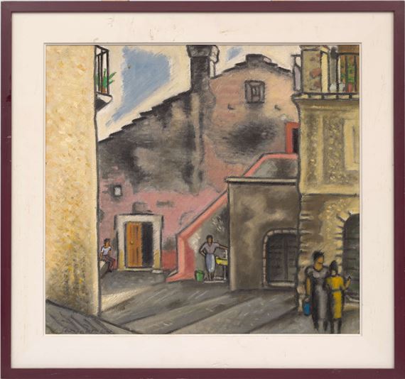 A street in Italy by Niklavs Strunke