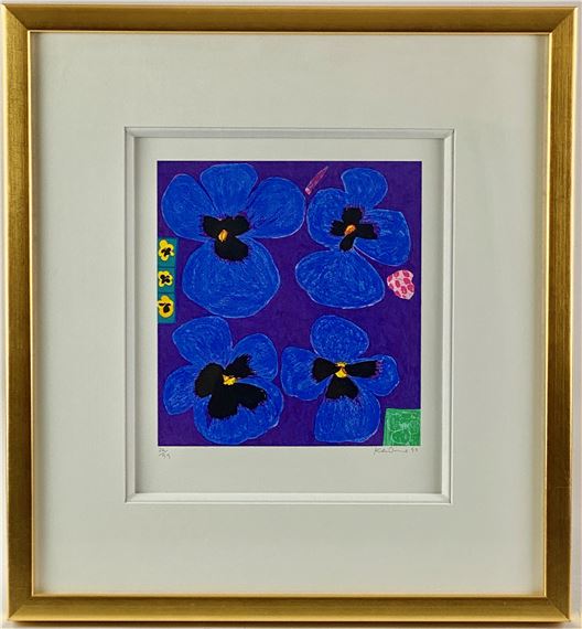 【更に値下げしました】絵画 ケン・ドーン『MIDNIGHT SALE』 絵画 98/250 サイン 額 Ken Done