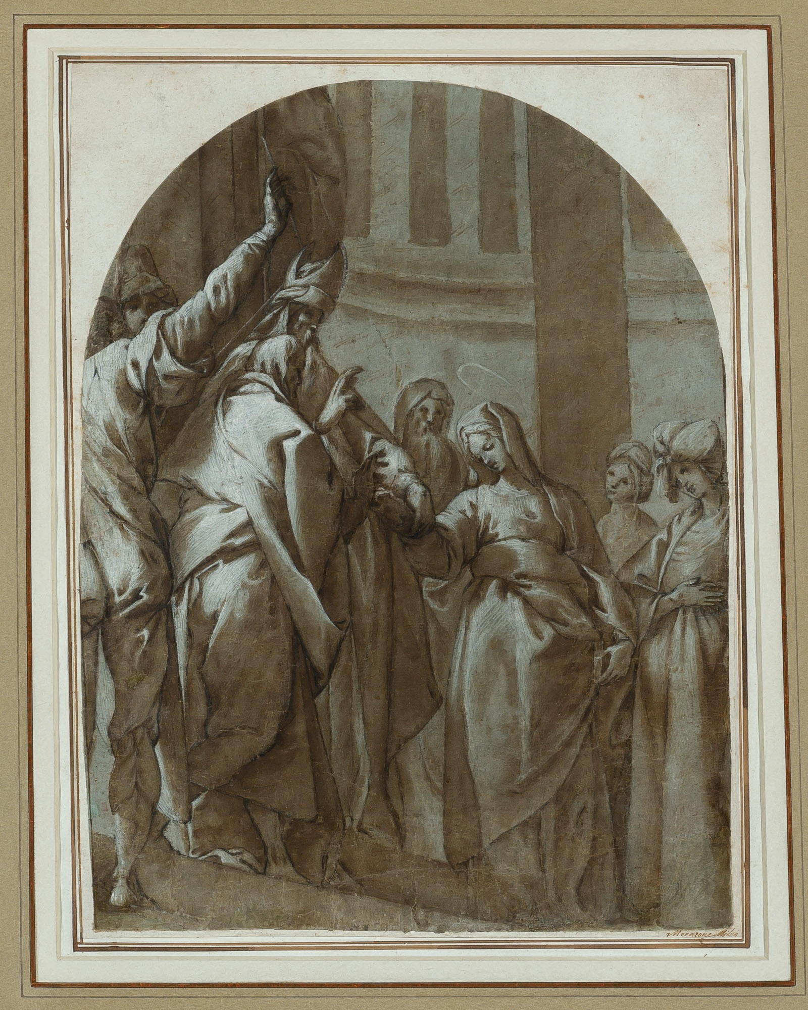 The Betrothal of the Virgin by Morazzone, circa 1615-16