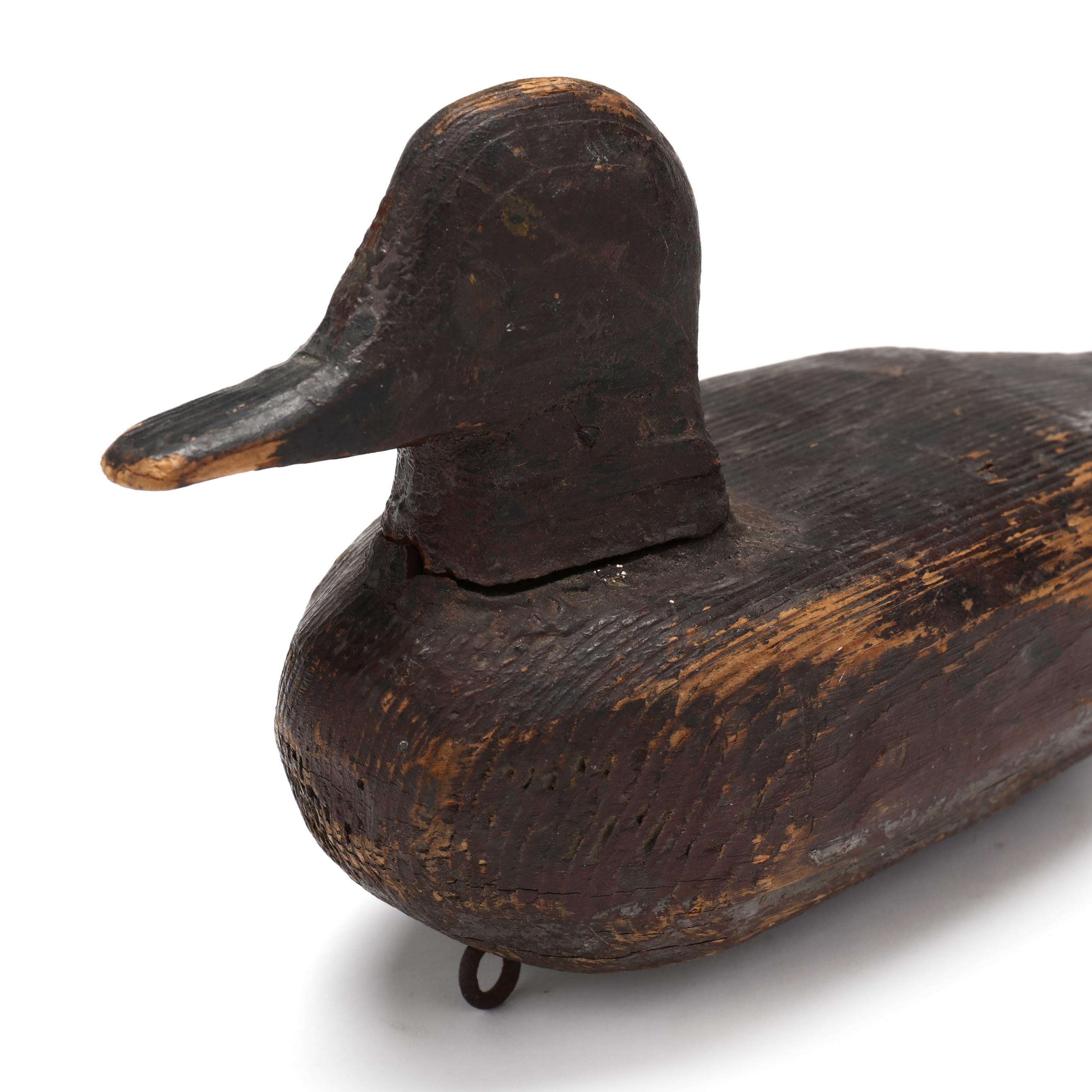 Artwork by Benjamin Pugh, Blue Winged Teal, Made of carved and painted wood