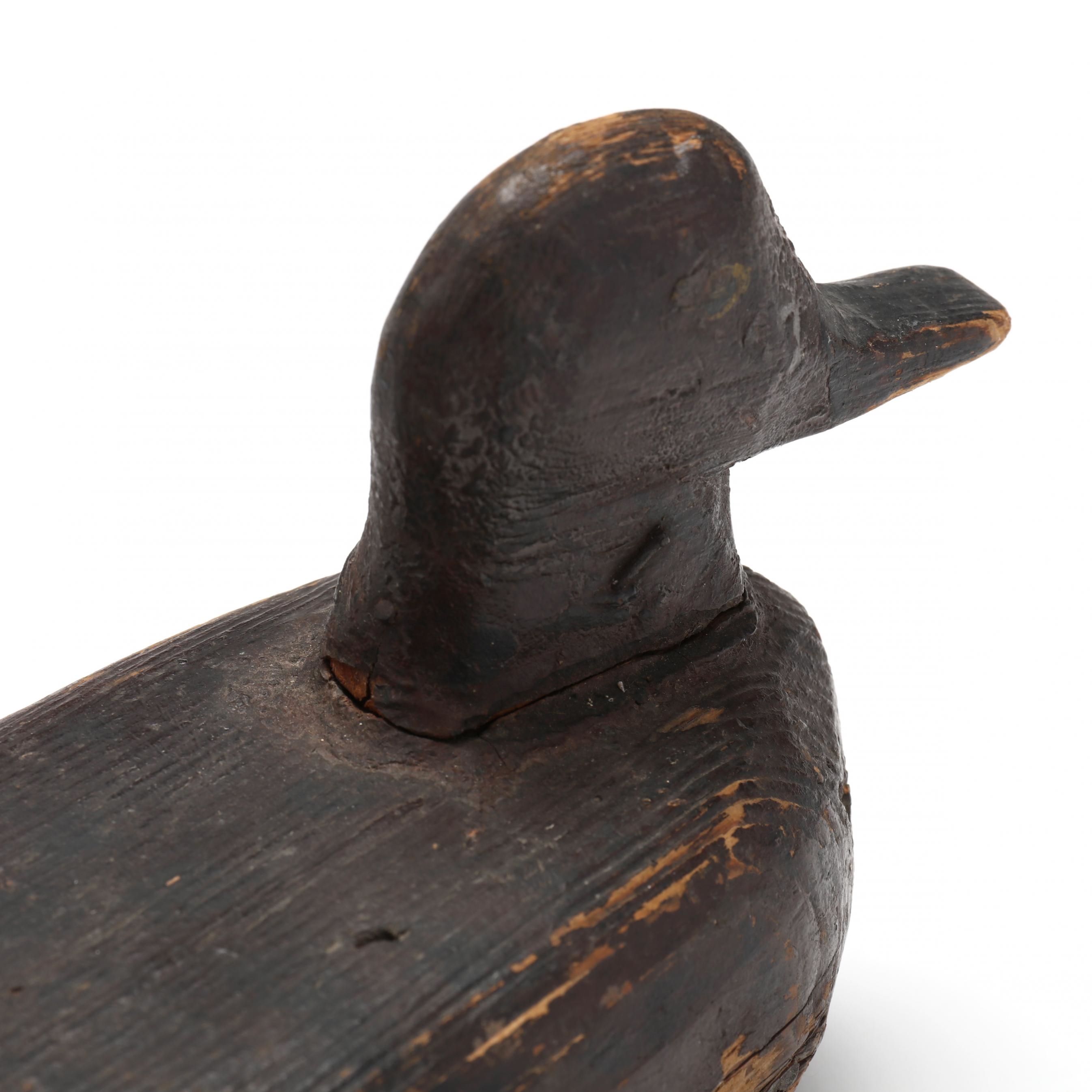 Artwork by Benjamin Pugh, Blue Winged Teal, Made of carved and painted wood