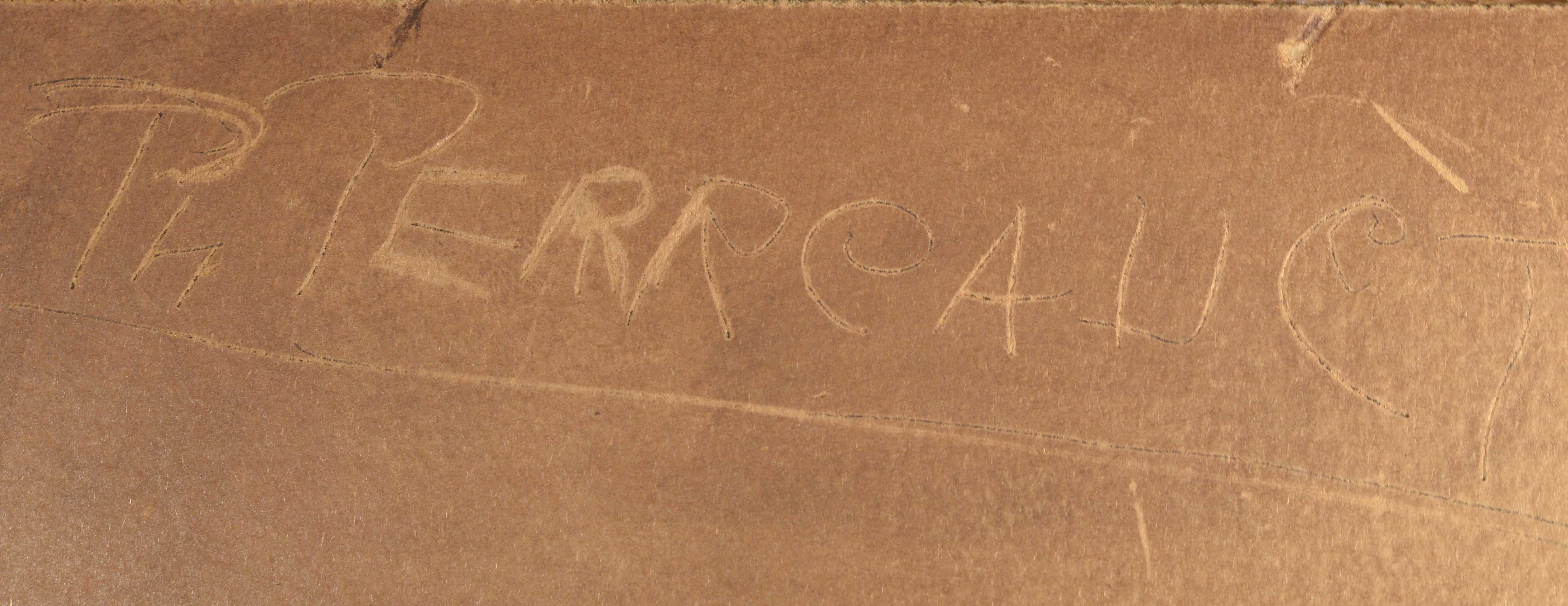 Artwork by Émile Vézina, Calixa Lavallée, Made of Oil on canvas mounted on cardboard