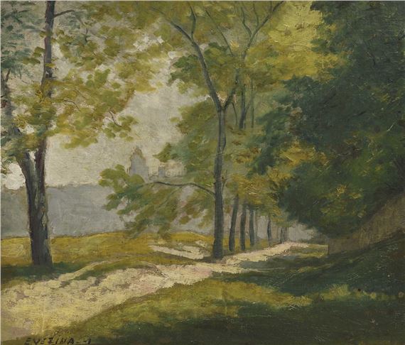 Le sentier by Émile Vézina