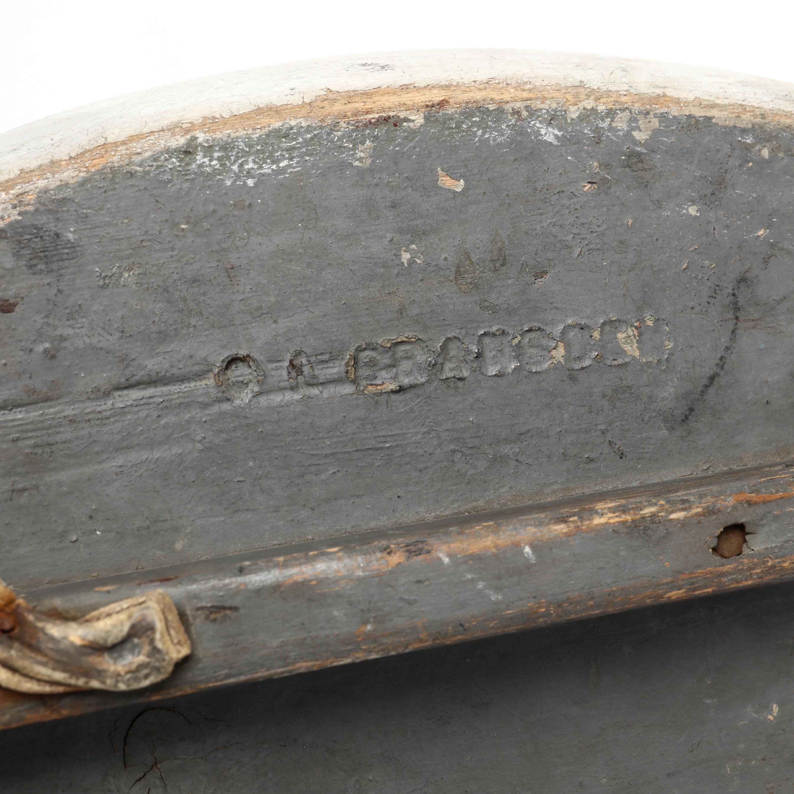 Artwork by Danny Scriven, Canvasback, Made of carved and painted wood