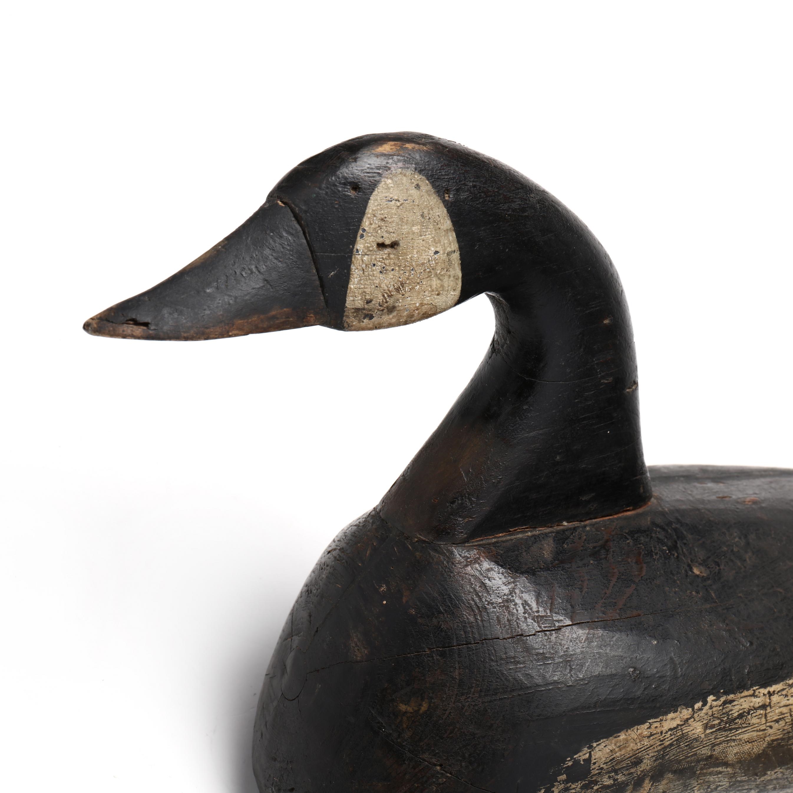 Artwork by Cecil Stevens, Goose, Made of carved and painted wood