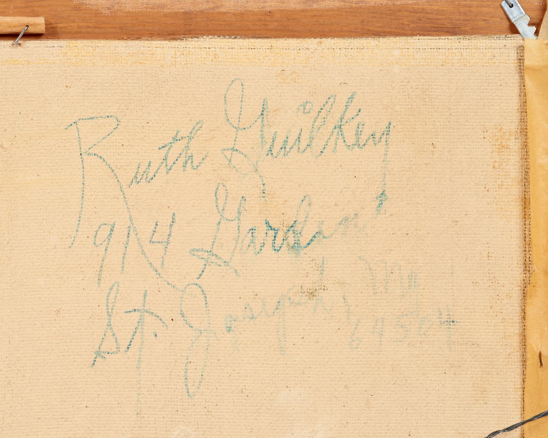 Artwork by Ruth Guilkey, RUTH GUILKEY "Wagon Train" (Oil on Board), Made of Oil on board