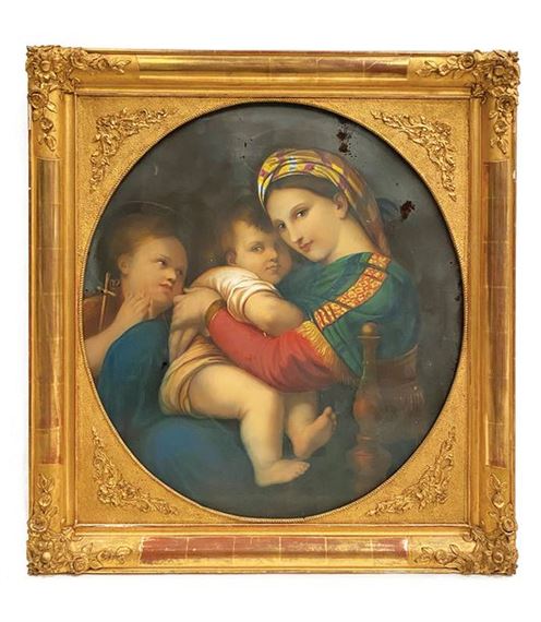 Raffaello Sanzio | Virgin and Child (The Virgin with the chair) | MutualArt