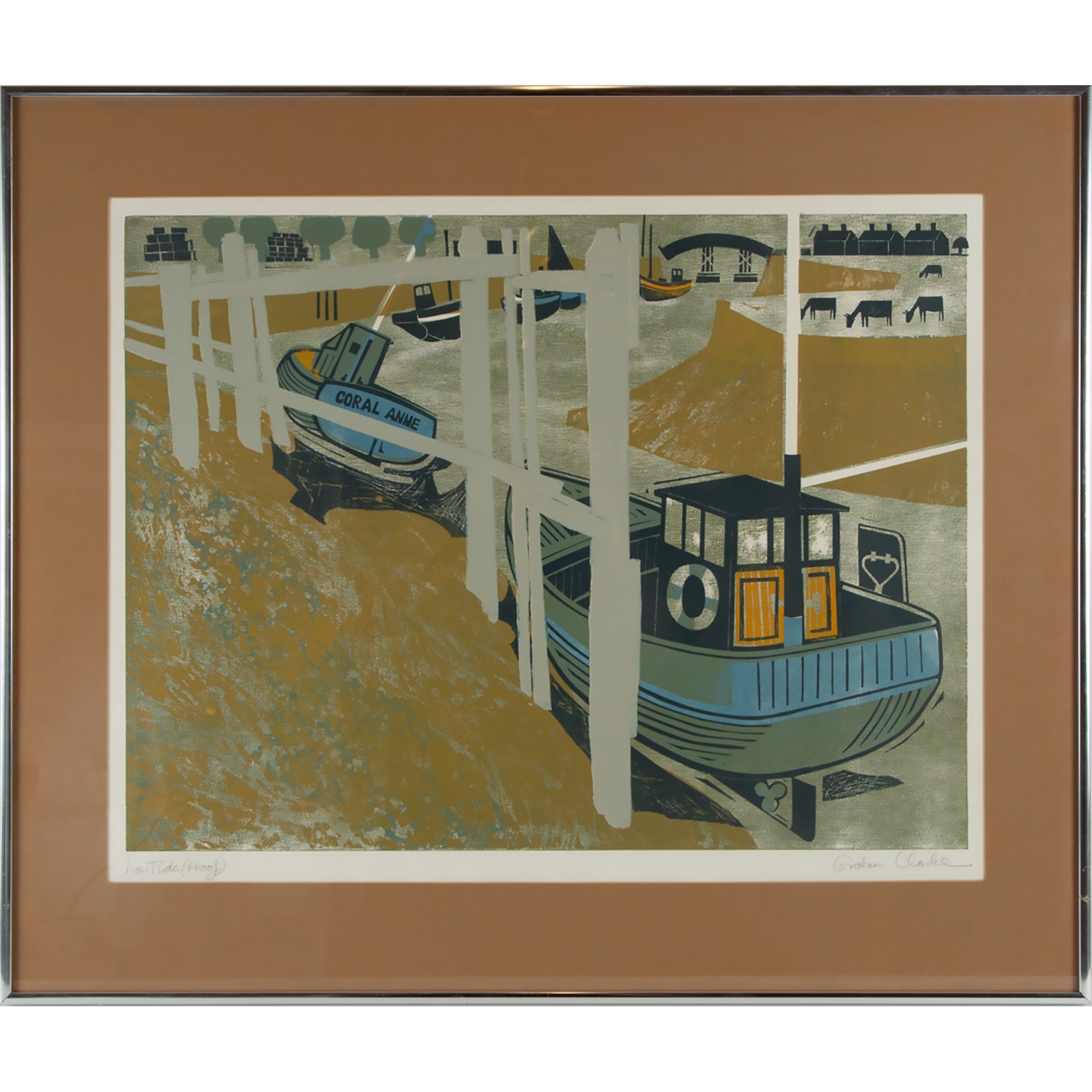 Graham Clarke | LOW TIDE | MutualArt