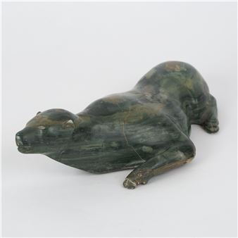 RESTING CARIBOU - George Kamidlak