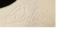 Robert Indiana signature.