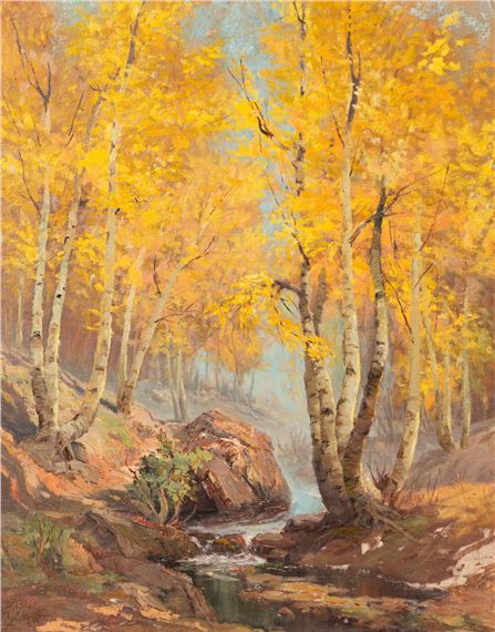 Aspens in the Fall by Raphael Lillywhite