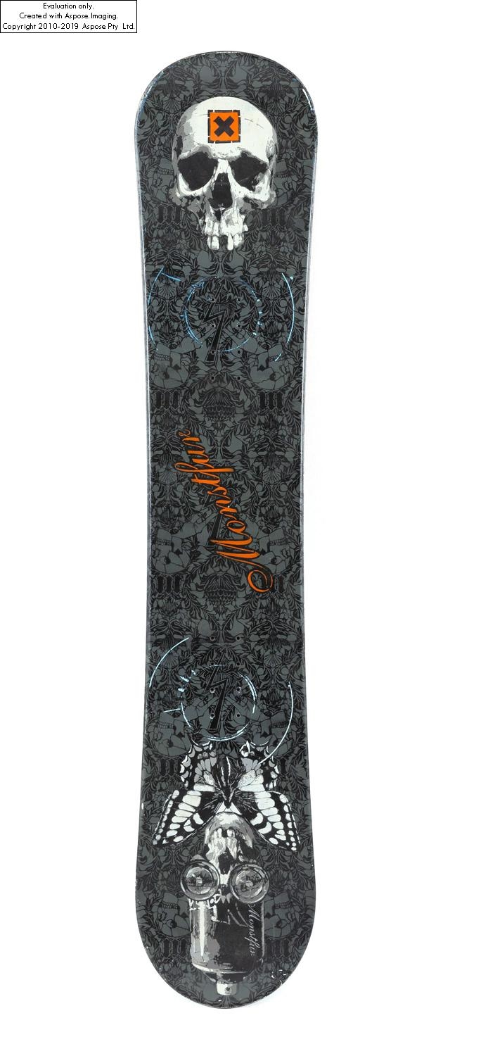 Monstfur Snowboard deck MutualArt