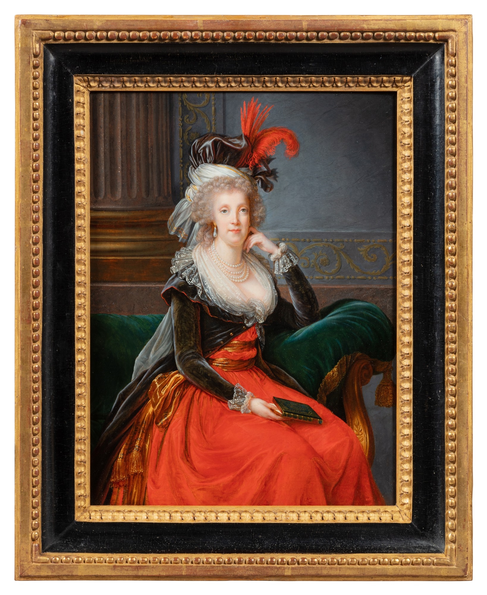 Élisabeth Vigée Le Brun | Portrait of the archduchess Maria Carolina of