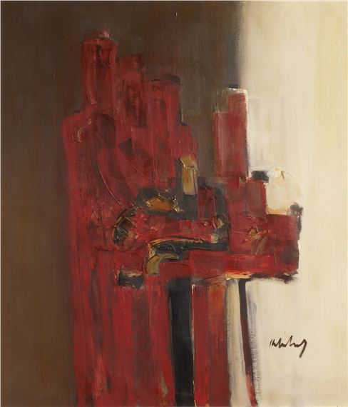 Untitled Abstract by John Klinkenberg