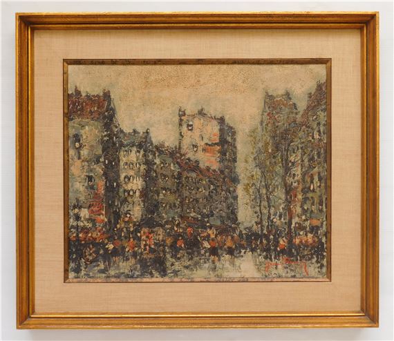 Jean Rémy | Parisian Street Scene | MutualArt
