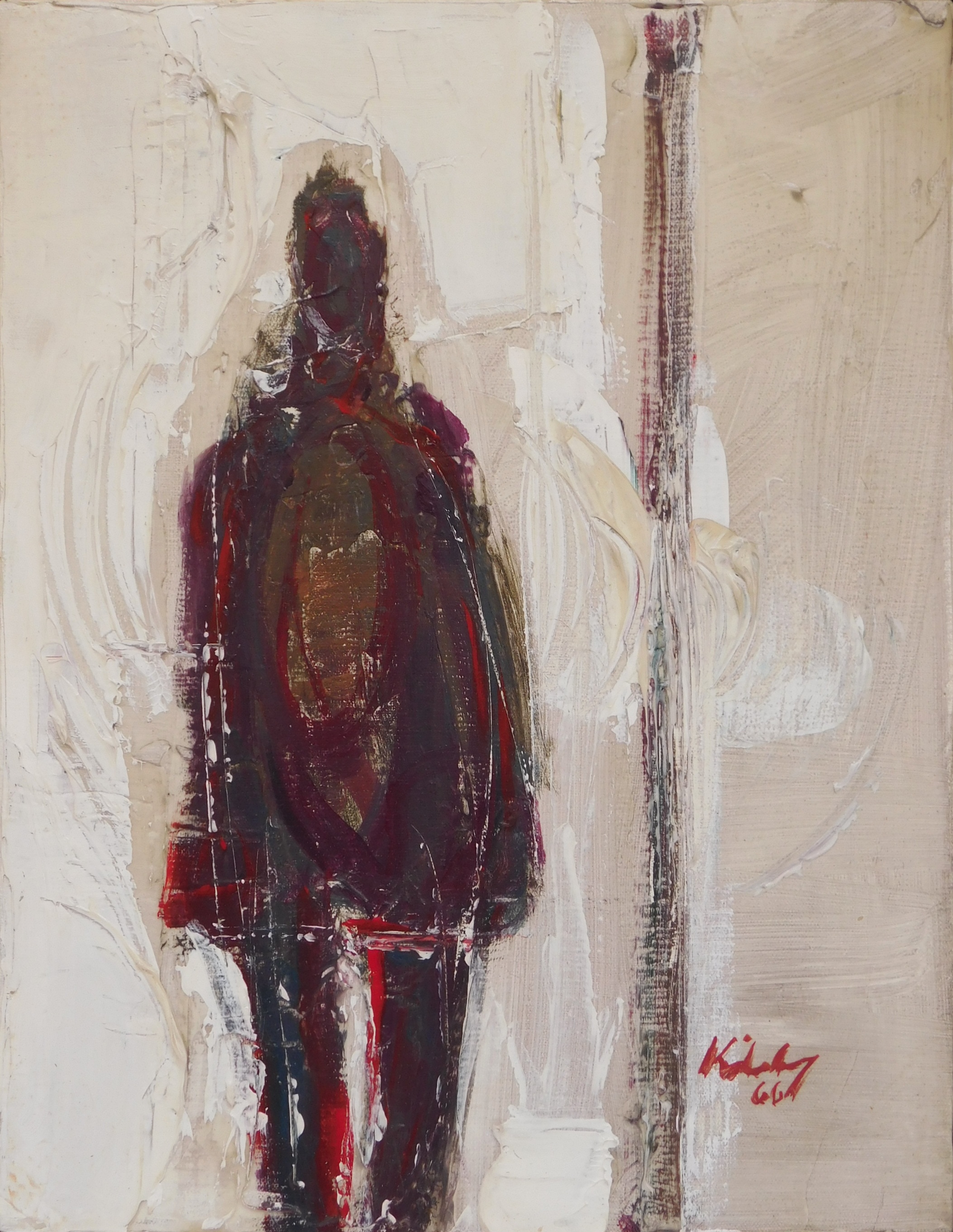 Artwork by John Klinkenberg, Window II, Made of oil on canvas