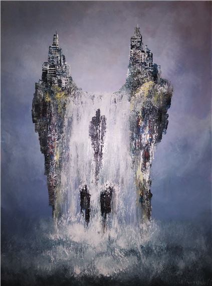 Wodospad by Andrzej Fronczak, 2022