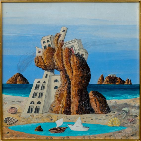 Paesaggio con costruzioni by Fabio Aphel