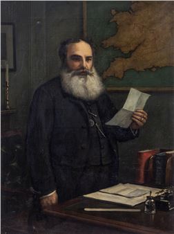 Portrait of Alfred Baldwin - Philip Burne-Jones