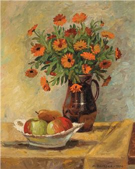 POMARAŃCZOWE NAGIETKI I OWOCE - Maria Bilinska