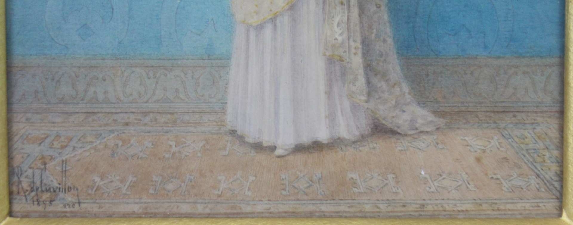 Artwork by Louis Robert de Cuvillon, Watercolor and gouache on paper, Made of Watercolor and gouache on paper