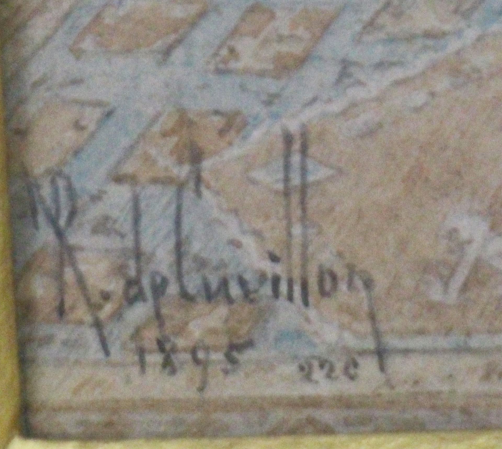 Artwork by Louis Robert de Cuvillon, Watercolor and gouache on paper, Made of Watercolor and gouache on paper