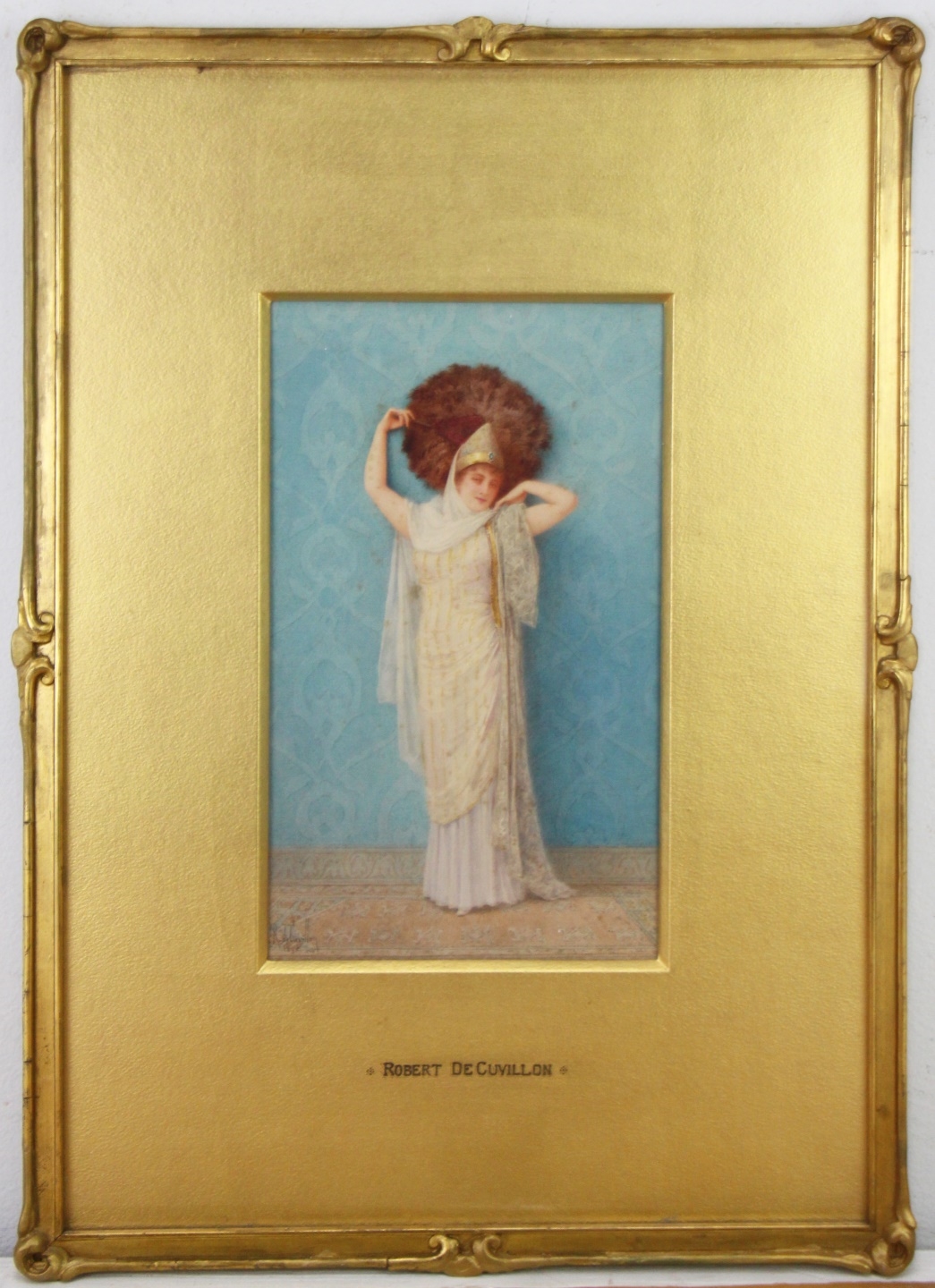 Artwork by Louis Robert de Cuvillon, Watercolor and gouache on paper, Made of Watercolor and gouache on paper