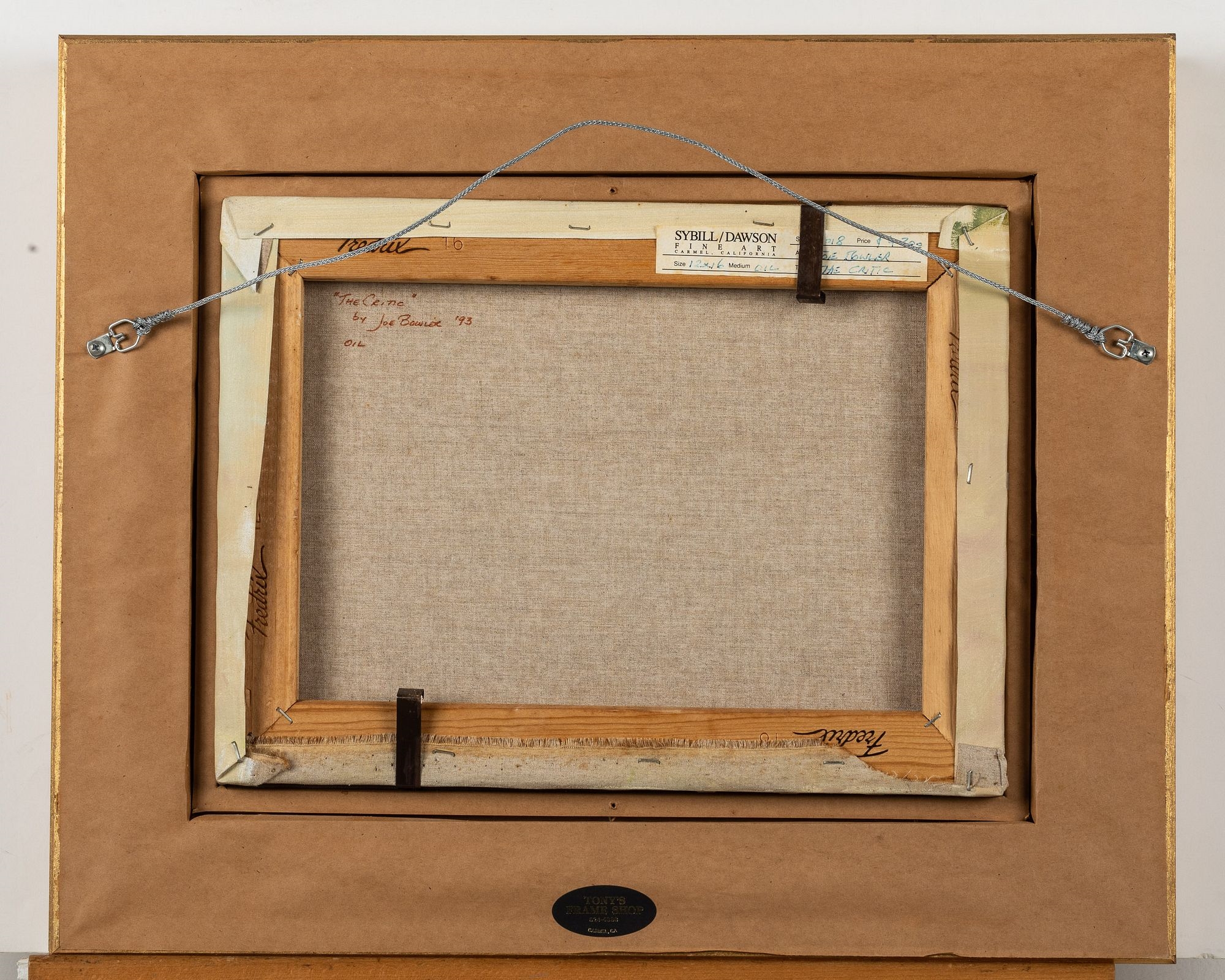 Joseph Bowler | The Critic (1993) | MutualArt
