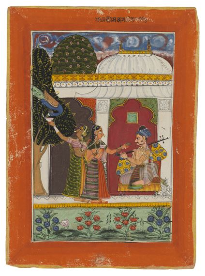 Rajasthan School, 17th Century | MALKOS RAGA (1690 - 1700) | MutualArt