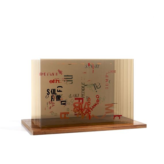 Not Wanting to Say Anything About Marcel: Plexigram II by John Cage, 1969