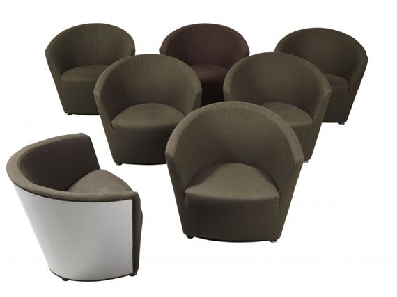 Pietro Arosio | Pr PIETRO AROSIO High Backed Metal Chairs | MutualArt