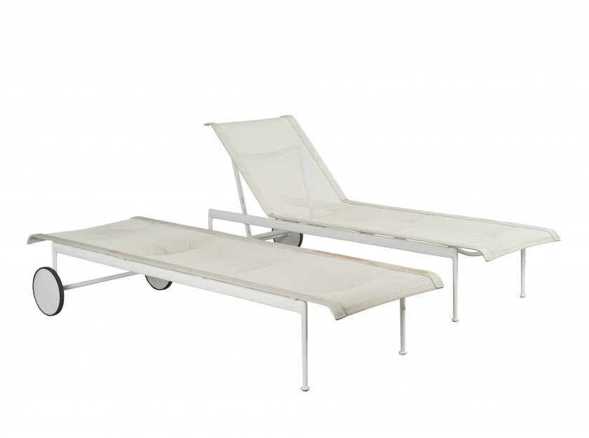 Richard Schultz Paire de chaises longues mod. 1966 MutualArt