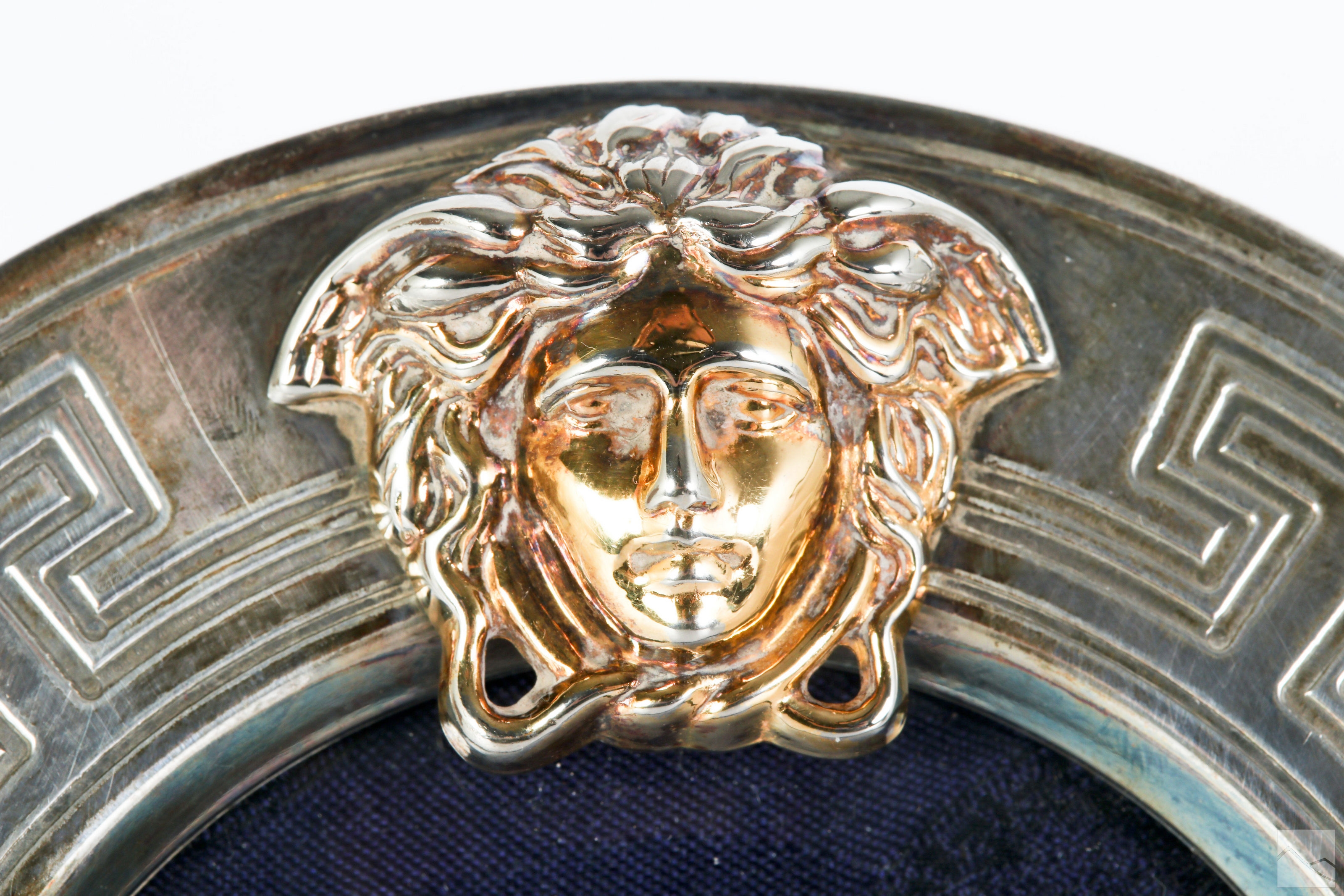 Gianni Versace, Versace Sterling Silver Medusa Photo Picture Frame