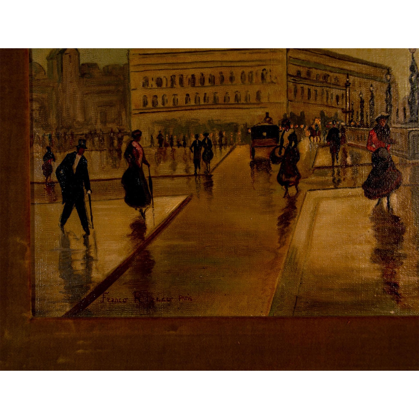 Franco Ruocco | Parisian street view | MutualArt