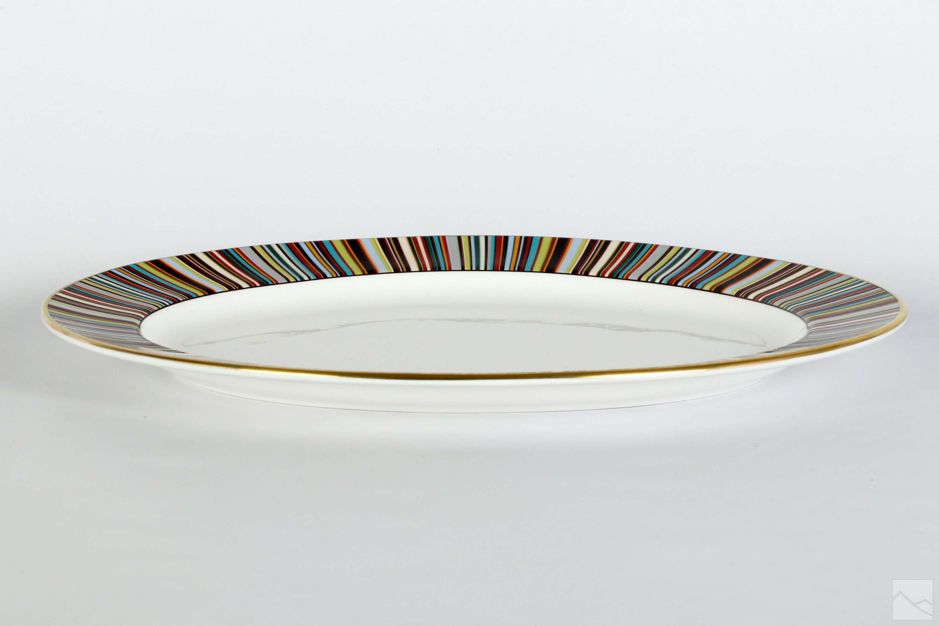 Tasse Et Soucoupe Paul Smith Pour Thomas Goode - Signature Stripe, Fait Main En Angleterre