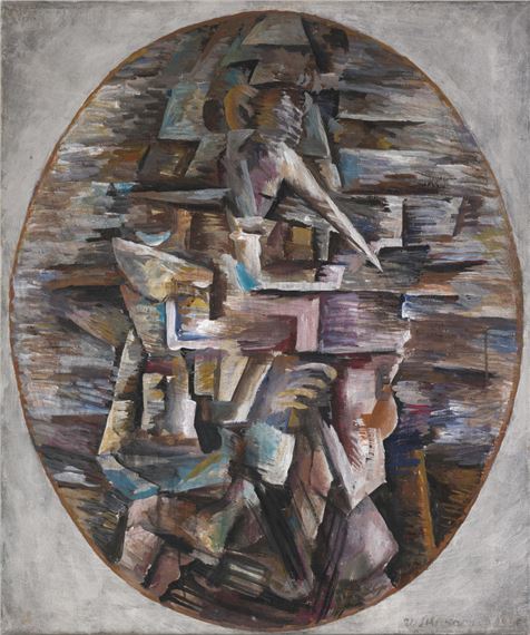 Pinocchio with a mandolin by Igor Makarevich, 1996
